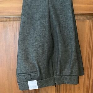 Talbots Gray Dress Pants with Straight Leg Design